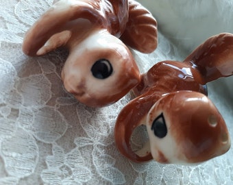 Vintage Little Squirrels Salt and Pepper - Salt and Pepper Shakers - Collectables