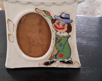 Si adorable vintage Childs Photo Holder