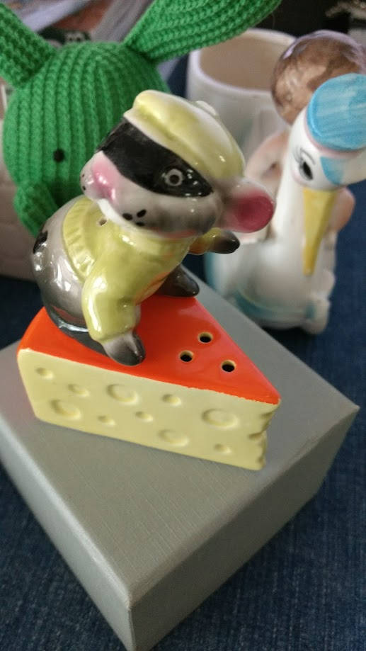 Cheese Bandit Mouse Salt and Pepper Etsy