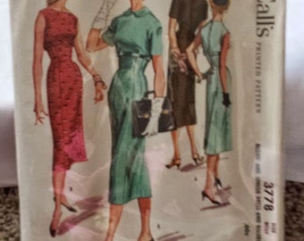 McCalls Vintage Dress Pattern