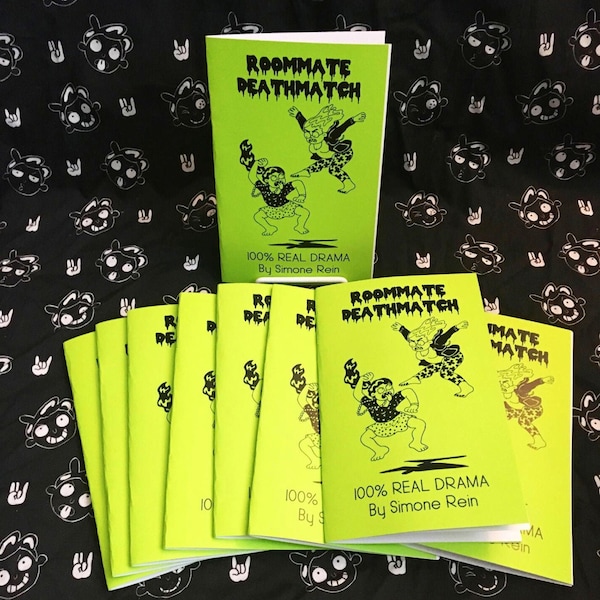 Roommate Deathmatch - indie comic, comics, zine