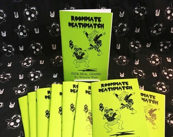 Roommate Deathmatch - indie comic, comics, zine