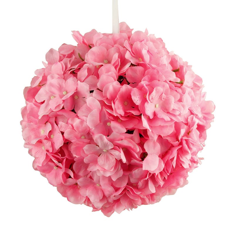 Silk Hydrangea Flower Kissing Balls Centerpiece 10Inch Etsy