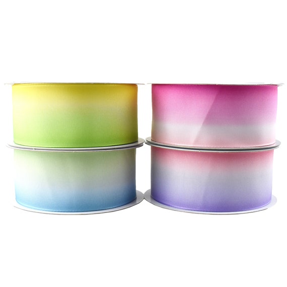 Matte Ombre Satin Ribbon, 1-1/2-inch, 10-yard 