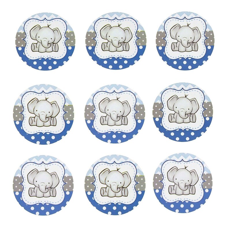 Baby Shower Seal Paper Stickers 1inch 24count Etsy