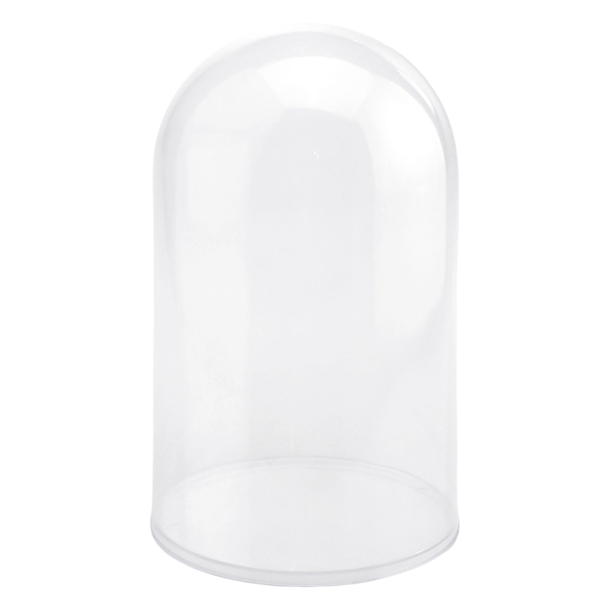 Plastic Dome Display With Clear Base, 8-1/2-inch, X-large 