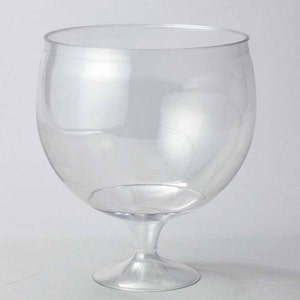 Plastic Jumbo Drinking Glass Disposable Cup, 9-Inch