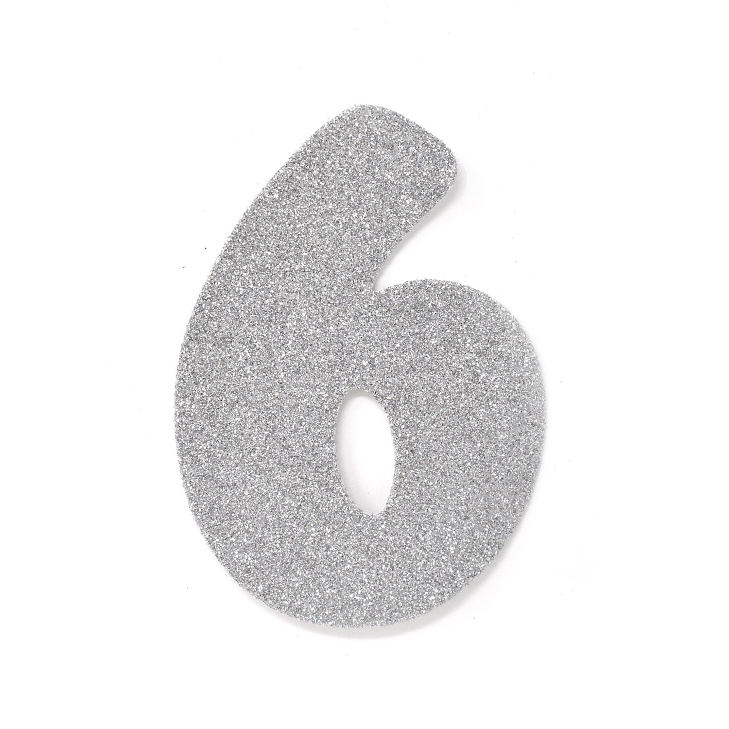 6 Smooth Foam Numbers (1 pc), #4