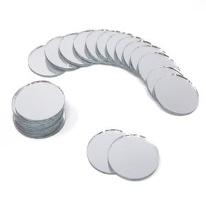 Round Mirror Table Scatter, 3/4-Inch, 25-Count