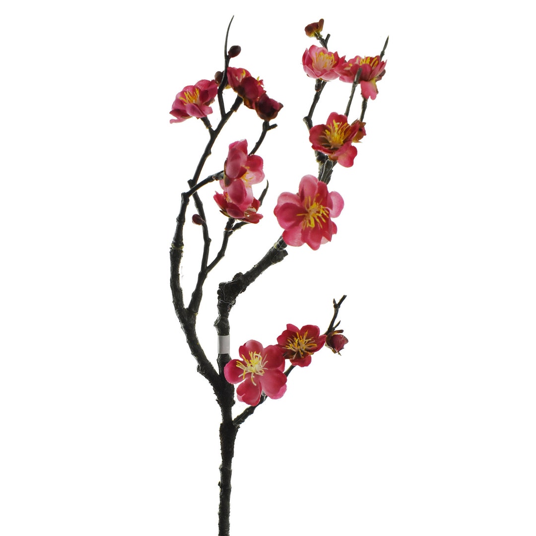 Artificial Plum Blossom Spray, 19inch Etsy