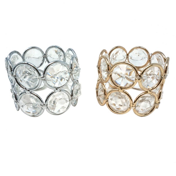 Crystal Napkin Rings - Etsy