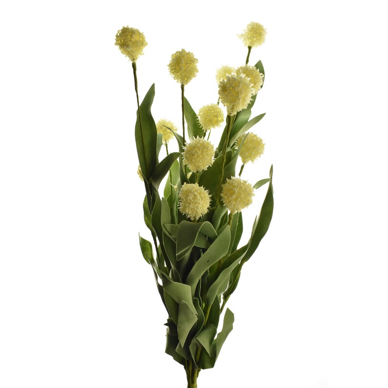 Artificial Ball Flower Spray 19-12-Inch
