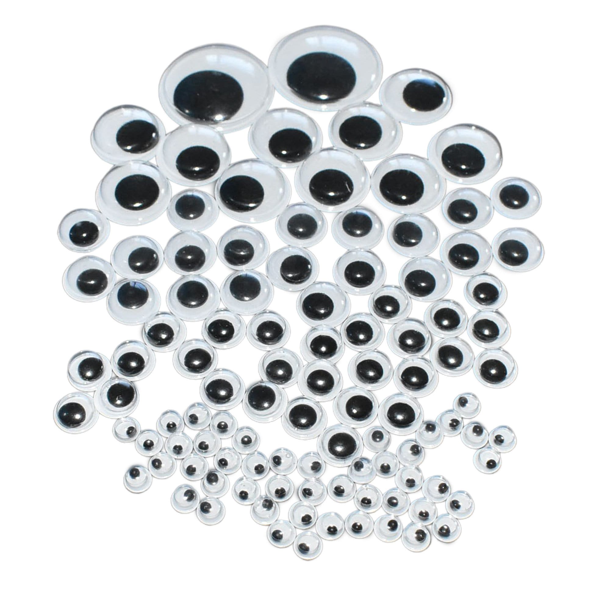Googly Eyes for Crafts, Black and White Craft Eyes, Googly Eyes for Crafting,  Googly Eyes, Eyes for Crafts, Crafting Eyes 
