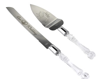 Our Wedding Cake Knife and Server Set, 12-3/4-Inch, 2-Piece