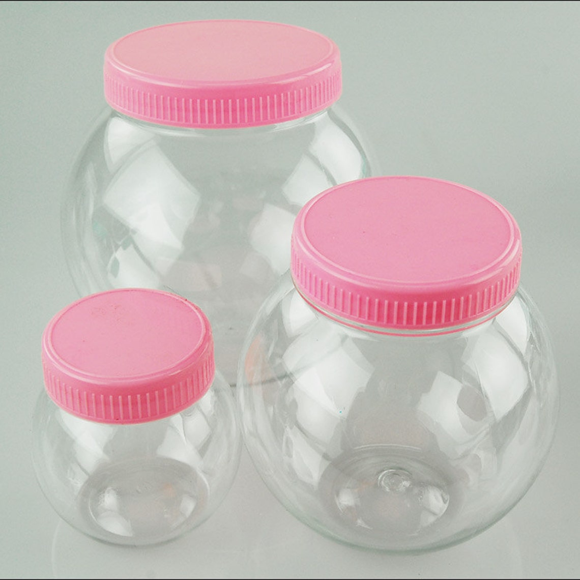 Plastic Round Container Baby Shower Party Supplies Etsy