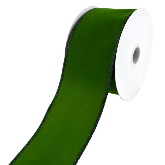 Homeford Christmas Royal Velvet Wired Ribbon – 2.5 Inch X 10 Yards, Purple, For Wreaths, Bows & Gift Wrapping