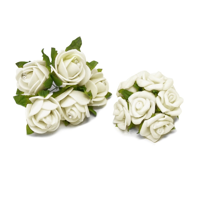 2-Pieces Mini Rose Floral Bouquets