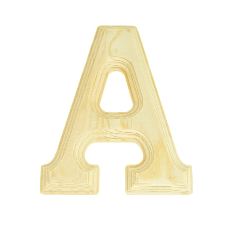 pine wood letters