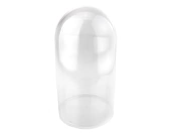 Plastic Dome Case Display Centerpiece with Clear Base