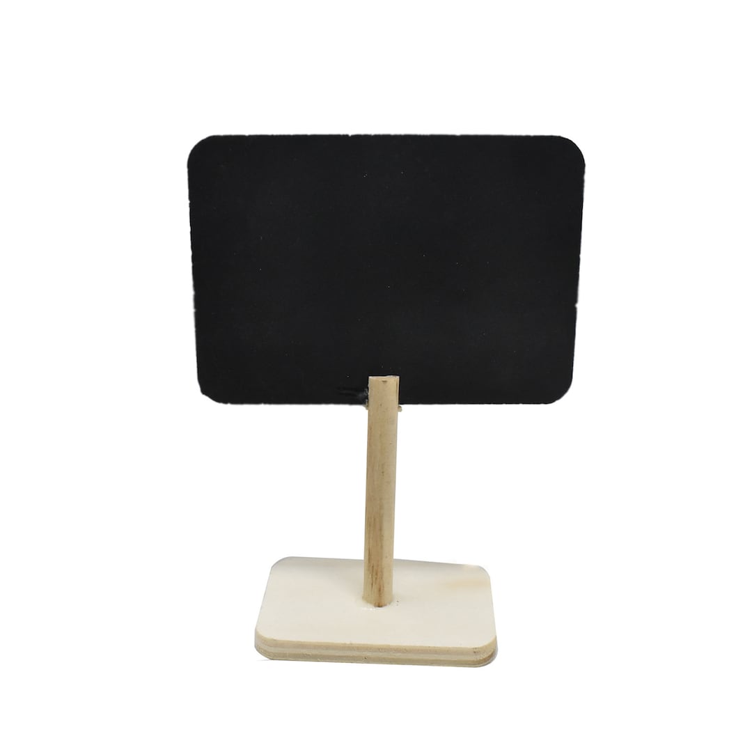 Small Chalkboard Stand, Black, 51/4inch Etsy
