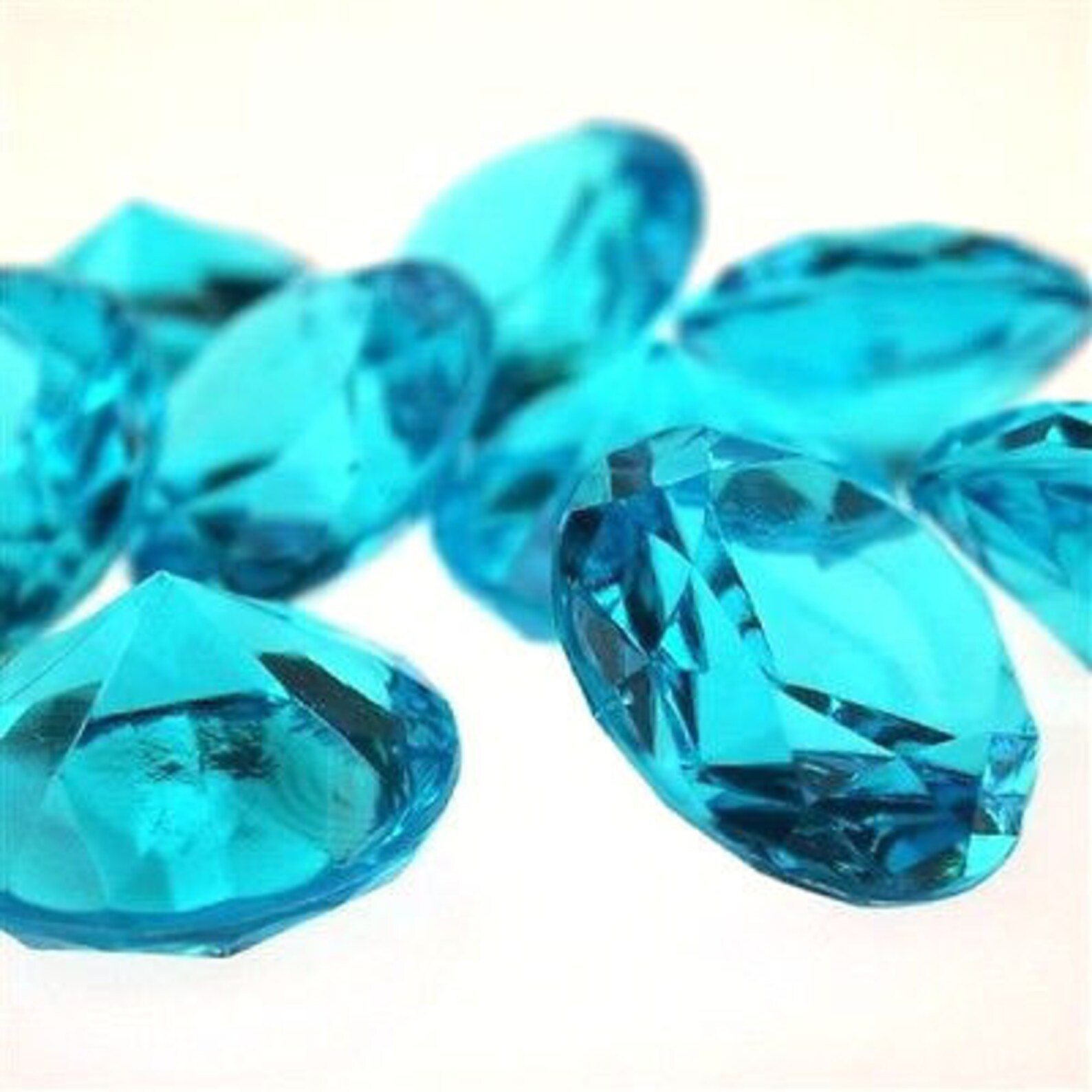 Acrylic Gemstone Diamond Crystal Jumbo 11/2inch 30Piece Etsy