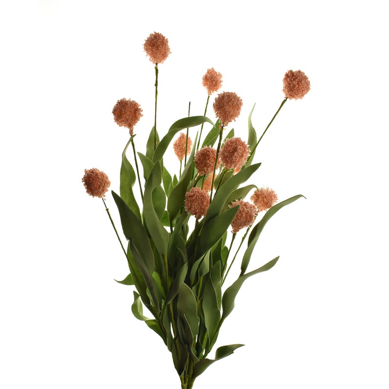 Artificial Ball Flower Spray 19-12-Inch