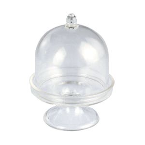 Clear Acrylic Mini Cake Stand, 3-3/4-Inch