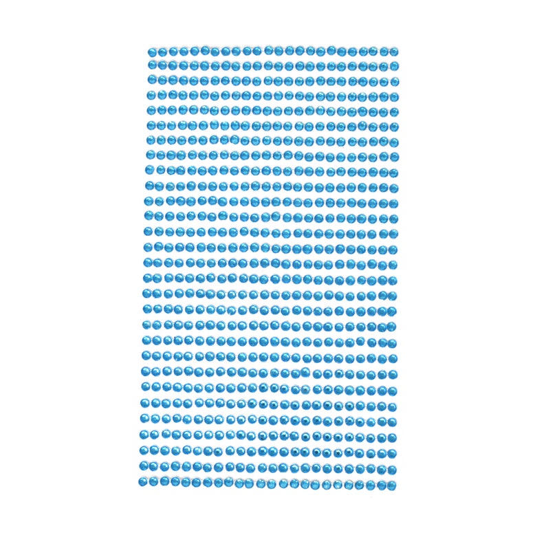 Rhinestone Gems Sticker Strips 332-Inch 29-Count