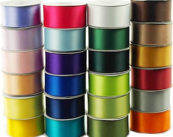 Double Faced Satin Ribbon, 1-1/2-inch, 25-yard