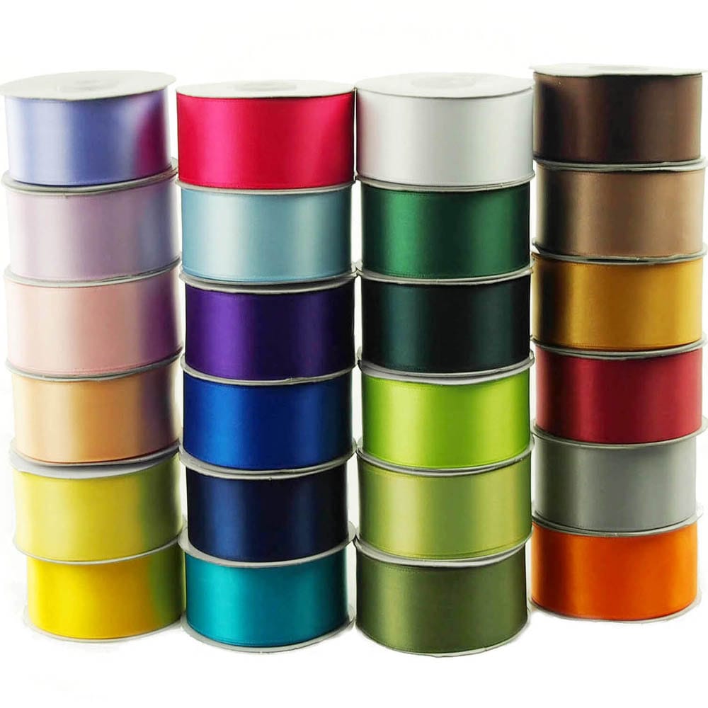 Double Faced Satin Ribbon, 1-1/2-inch, 25-yard - Etsy