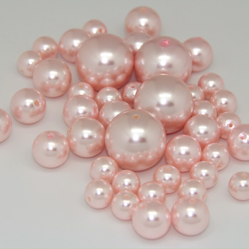 Plastic Pearl Balls Vase Filler 14mm 20mm 30mm 84piece Etsy