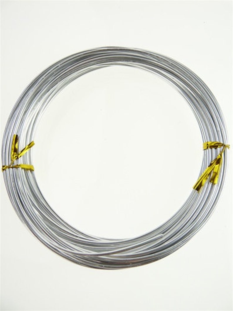 Aluminum Craft Wire, 2mm, 10-yard image 5