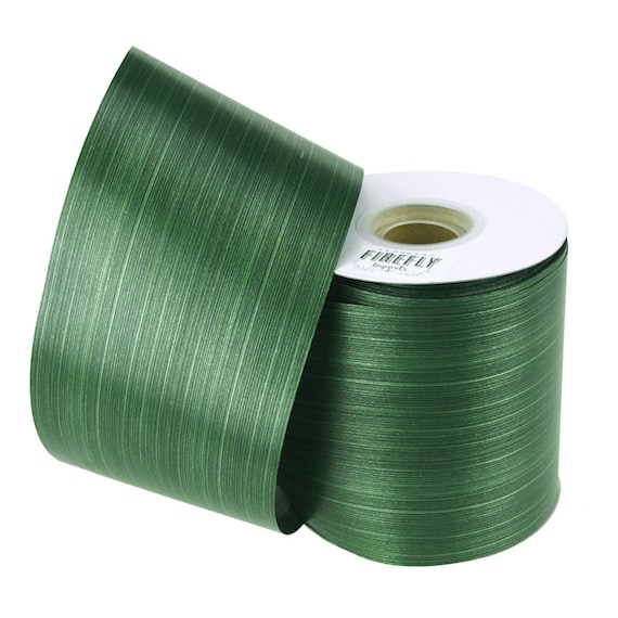 Waterproof Ti Leaf Variegated Ribbon Floral Accents, 50 Yards 