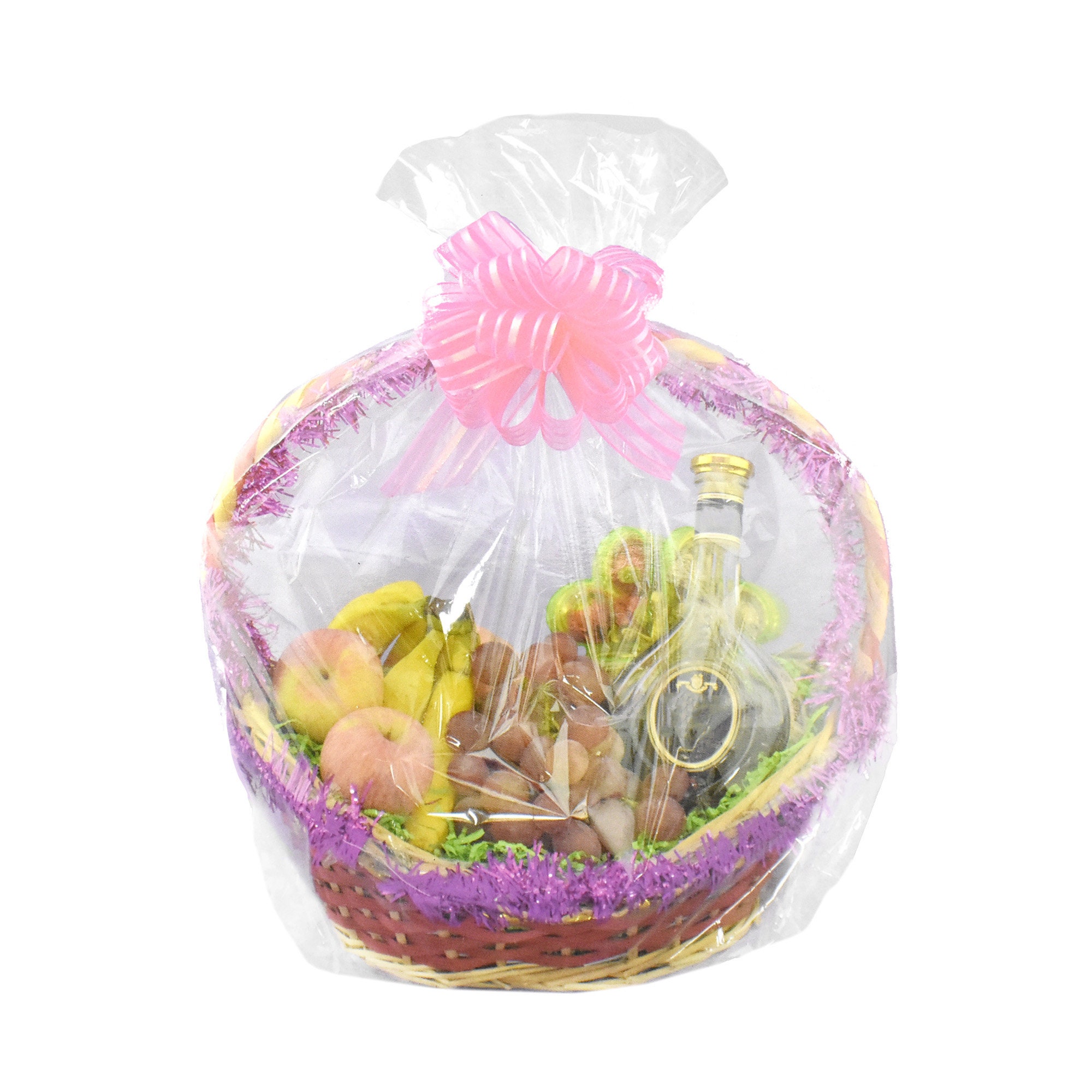 Clear Cellophane Bags Basket Bags Cello Gift Bags Large Flat Bag 41cm . x 60cm . 10 Pack