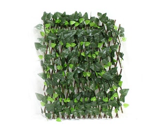 Artificial Accordion Ivy Lattice Fence