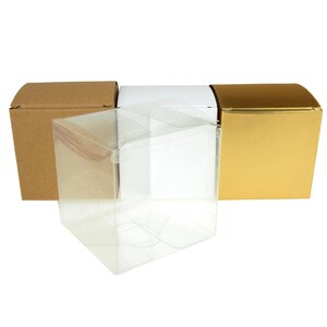 Cube Paper Gift Boxes , 24-Piece