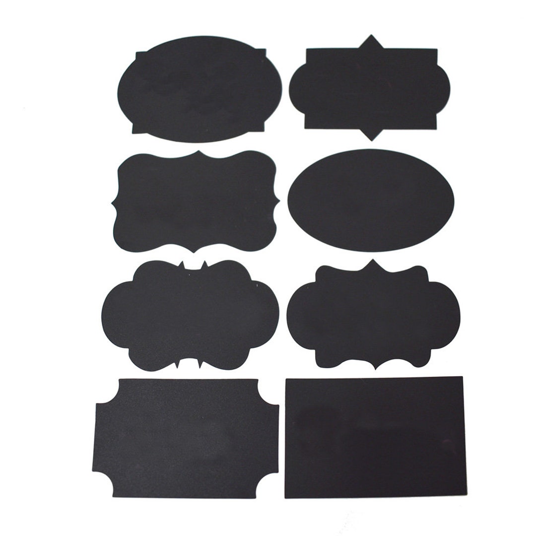Reusable Adhesive Chalkboard Labels, 16piece Etsy