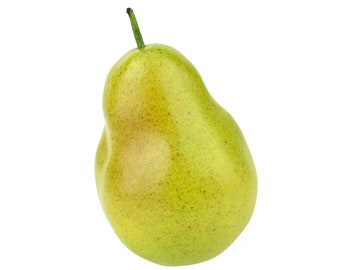 Artificial Pear Decoration, Green, 4-Inch