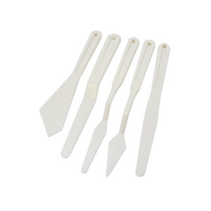 Pixiss Plastic Palette Knife Set - 5pc
