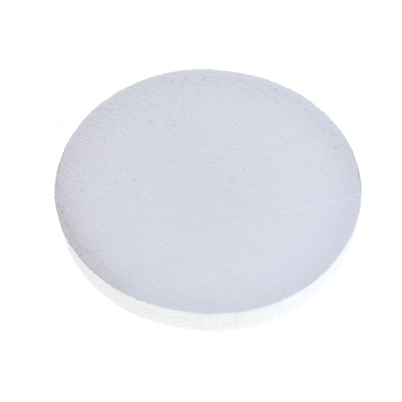 8 Wholesale White Styrofoam Foam Circle DIY Crafts Decoration - 12 pcs