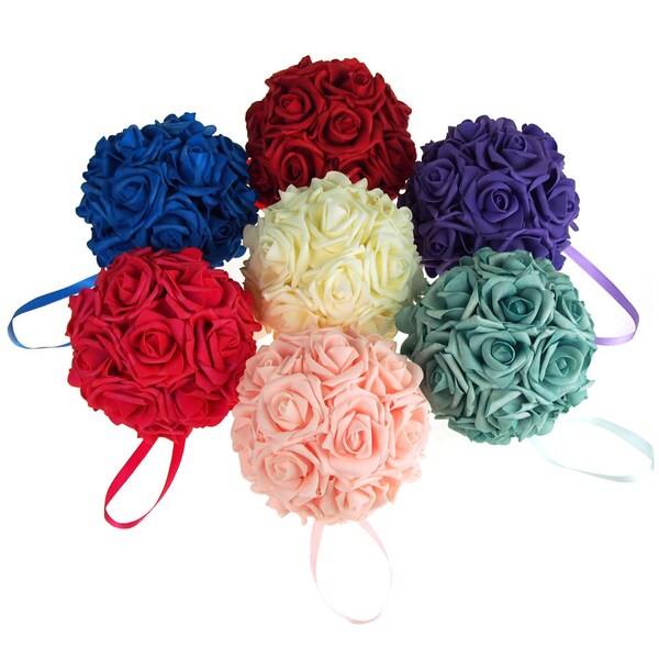 Rose Kissing Ball - Etsy