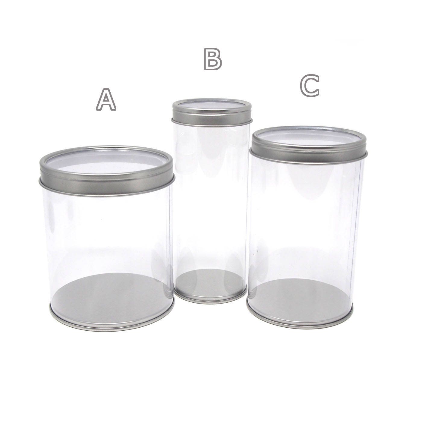 Vetri 0.5 Gal Glass Storage Jar - with Glass Lid - 6 inch x 6 inch x 8 1/4 inch - 1 Count Box, Clear
