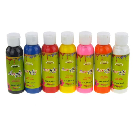 Acrylic Paint Bottle Non-toxic, 60 Ml 