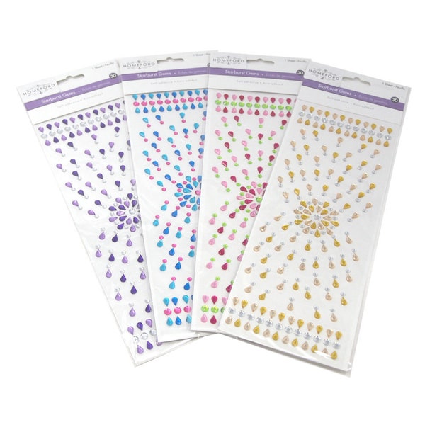 Starburst Stickers - Etsy