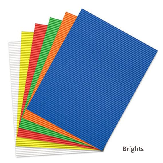 Corrugated Paper Card-stock Sheets, Assorted, 11-inch -  New Zealand