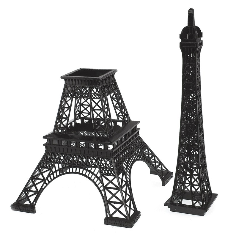 Tall Metal Eiffel Tower Paris France Stand 20-inch Black | Etsy