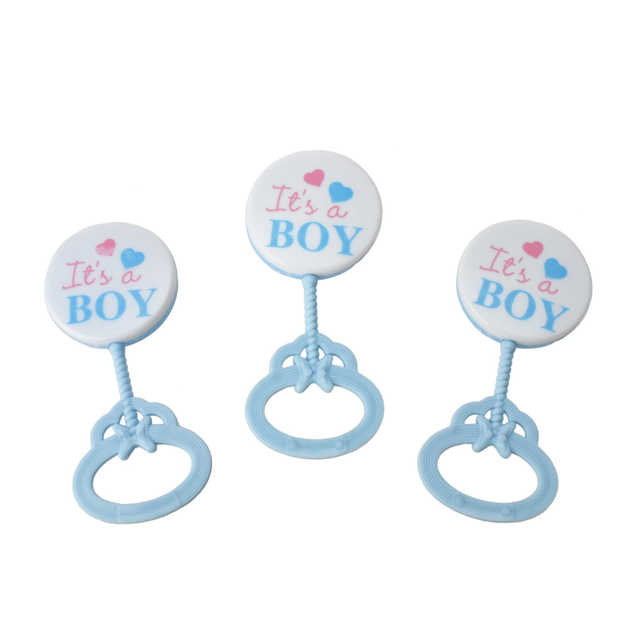 Baby Shower Baby Rattle Party Favors 31/2inch 3count Etsy