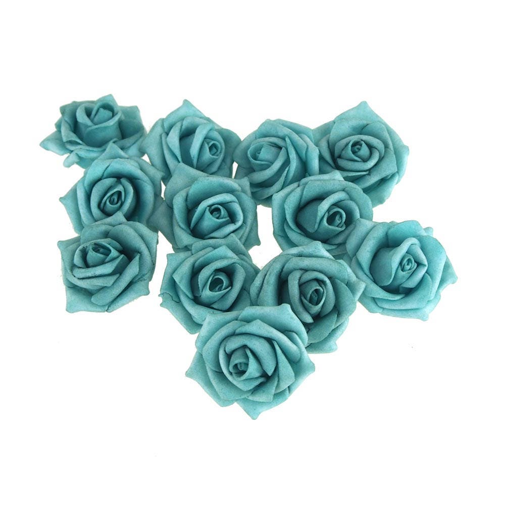 Foam Roses Flower Head Embellishment 11/2inch 12piece Etsy