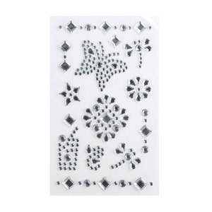 Incraftables Rhinestone Stickers 1150 pcs. Best Self Adhesive Multicolor  Sticker Gems for Crafts. 3mm - 15mm Bling Stick On Gems for Crafts