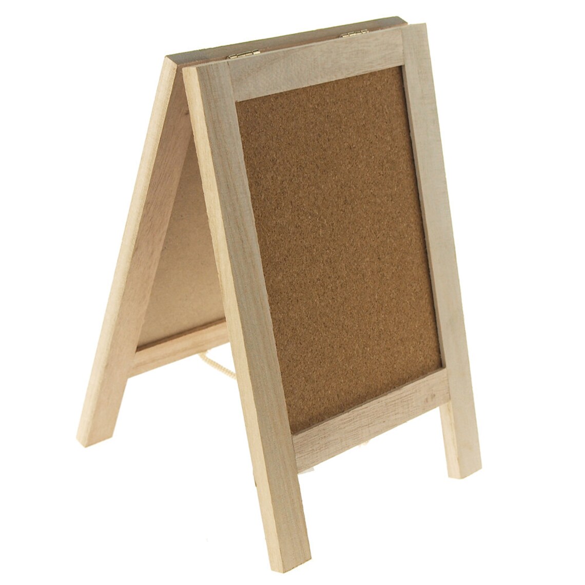 Chalkboard Wood Cork/Easel Rectangle Etsy